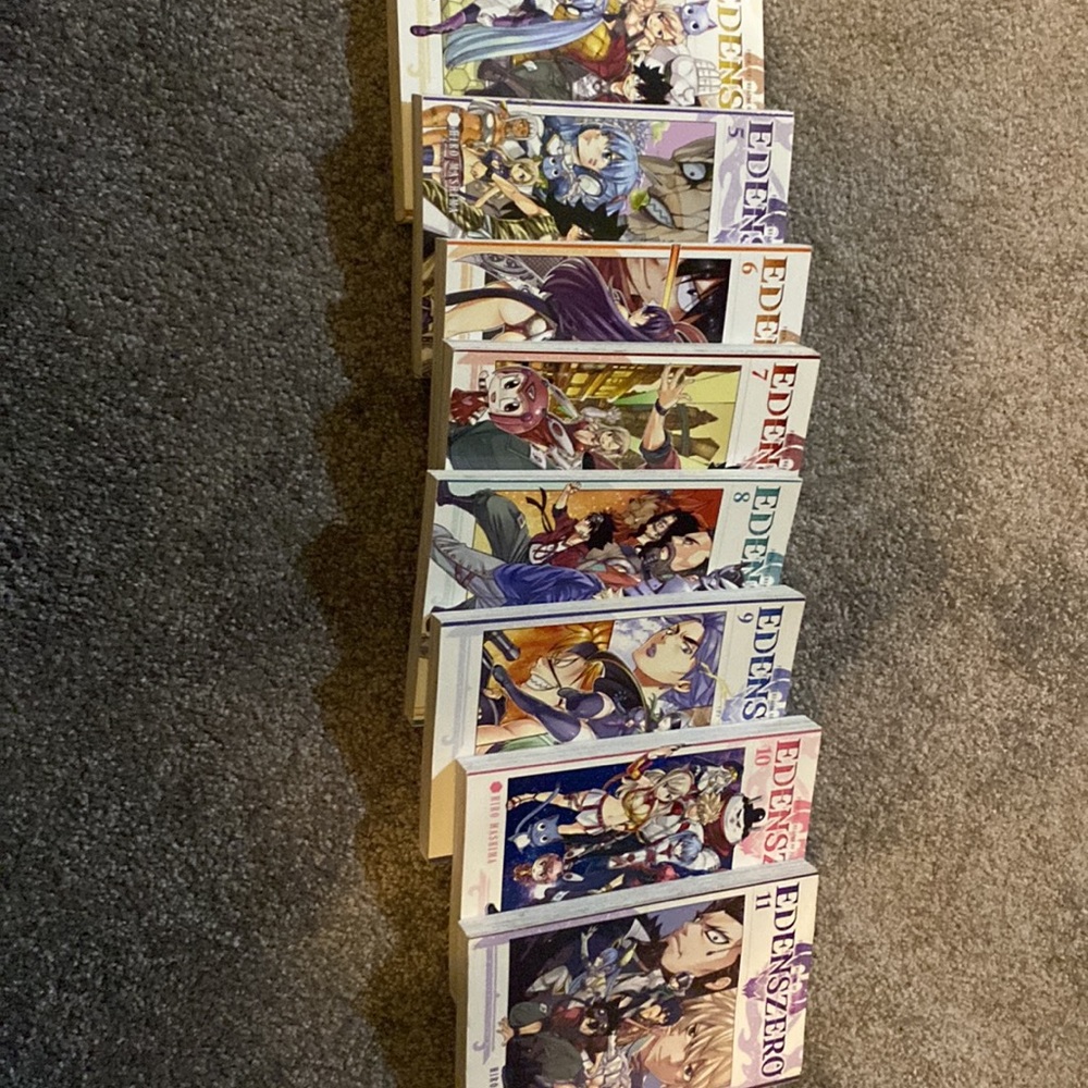EDENSZERO mangas. Chapters 4-11